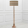 Abstract Brown Lighting - Kinross  & Mesa Eva  Complete Floor Lamp Mango/Granite Voyage Maison