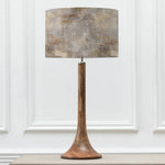 Abstract Brown Lighting - Monet Eva & Kinross Complete Table Lamp Mango/Ironstone Voyage Maison