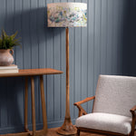 Floral Brown Lighting - Kinross  & Papavera Eva  Complete Floor Lamp Mango/Veronica Voyage Maison