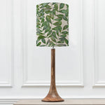 Floral Brown Lighting - Kinross Tall & Rowan Anna  Complete Table Lamp Mango/Apple Additions