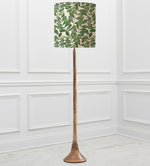 Floral Brown Lighting - Kinross  & Rowan Anna  Complete Floor Lamp Mango/Apple Additions