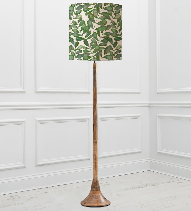 Floral Brown Lighting - Rowan Anna & Kinross Complete Floor Lamp Mango/Apple Additions