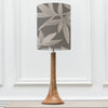 Floral Brown Lighting - Kinross Small & Silverwood Anna  Complete Table Lamp Mango/Frost Additions