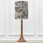 Floral Brown Lighting - Kinross Tall & Silverwood Anna  Complete Table Lamp Mango/Frost Additions