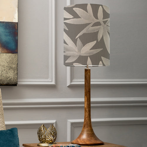 Floral Brown Lighting - Silverwood Anna & Kinross Complete Table Lamp Mango/Frost Additions