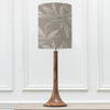 Floral Brown Lighting - Silverwood Anna & Kinross Complete Table Lamp Mango/Snow Additions