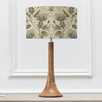 Floral Brown Lighting - Varys Eva & Kinross Complete Table Lamp Mango/Auburn Linen Voyage Maison