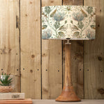 Floral Brown Lighting - Varys Eva & Kinross Complete Table Lamp Mango/Auburn Linen Voyage Maison