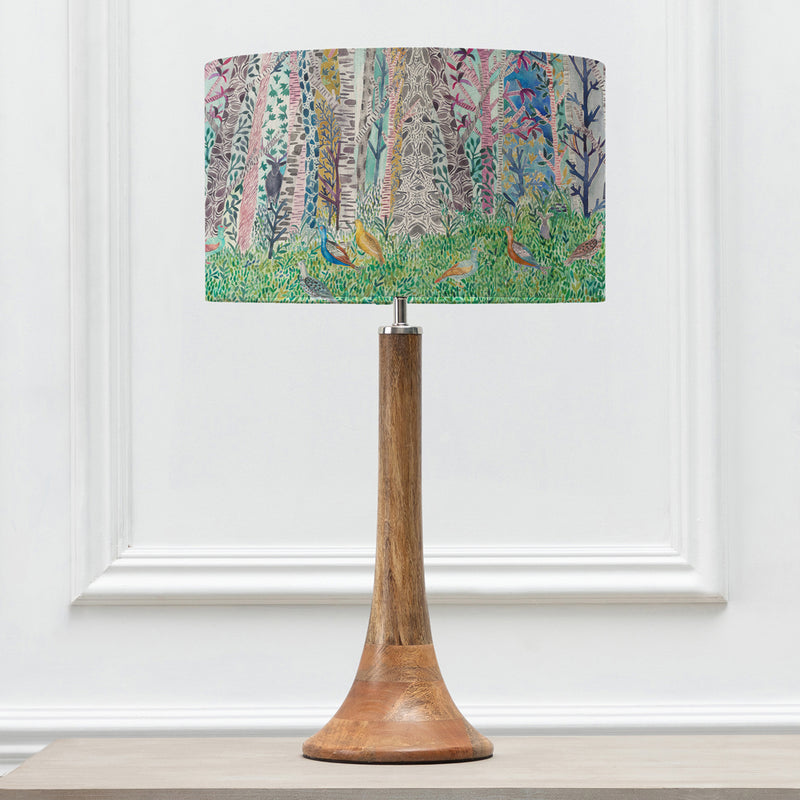 Animal Brown Lighting - Kinross Small & Whimsical Tale Eva  Complete Table Lamp Mango/Dawn Voyage Maison