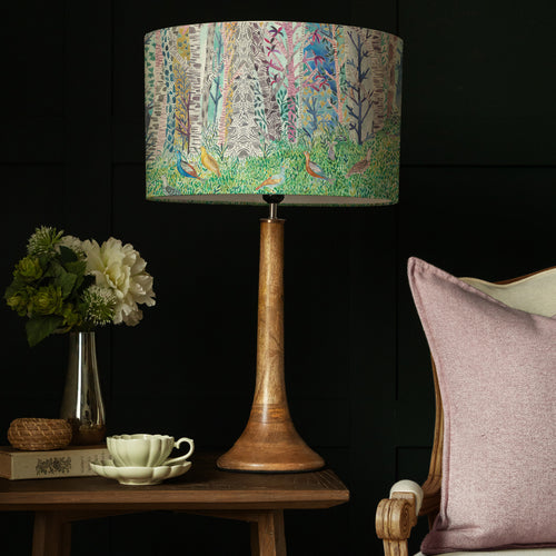 Animal Brown Lighting - Kinross Small & Whimsical Tale Eva  Complete Table Lamp Mango/Dawn Voyage Maison