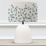 Floral Blue Lighting - Cala Eva & Larissa Complete Table Lamp Marine Voyage Maison