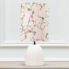 Abstract White Lighting - Larissa  & Carrara Anna  Complete Table Lamp Ecru/Meadow Additions