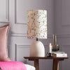 Abstract White Lighting - Larissa  & Carrara Anna  Complete Table Lamp Ecru/Meadow Additions