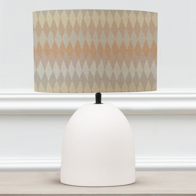 Abstract White Lighting - Mesa Eva & Larissa Complete Table Lamp Ecru/Sand Voyage Maison