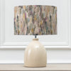 Abstract Cream Lighting - Azima Eva & Leura Complete Table Lamp Cream/Ironstone Voyage Maison