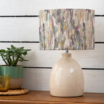 Abstract Cream Lighting - Leura  & Azima Eva  Complete Table Lamp Cream/Ironstone Voyage Maison