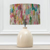 Abstract Cream Lighting - Azima Eva & Leura Complete Table Lamp Cream/Lotus Voyage Maison