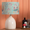 Animal Cream Lighting - Leura  & Bilbury Flock Eva  Complete Table Lamp Cream/Robins Egg Voyage Maison