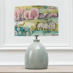 Animal Blue Lighting - Leura  & Buttermere Eva  Complete Table Lamp Duck/Linen Voyage Maison