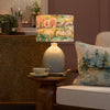 Animal Blue Lighting - Buttermere Eva & Leura Complete Table Lamp Duck/Linen Voyage Maison