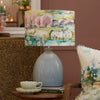 Animal Blue Lighting - Buttermere Eva & Leura Complete Table Lamp Duck/Linen Voyage Maison