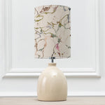 Abstract Cream Lighting - Leura  & Carrara Anna  Complete Table Lamp Cream/Meadow Additions