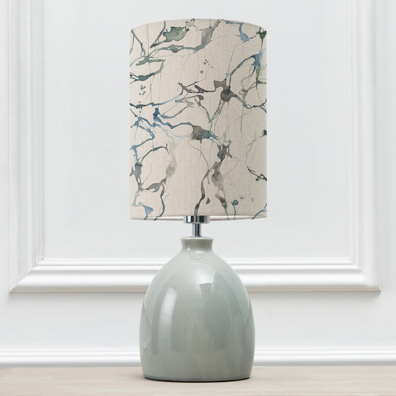 Abstract Blue Lighting - Carrara Anna & Leura Complete Table Lamp Duck/Frost Additions