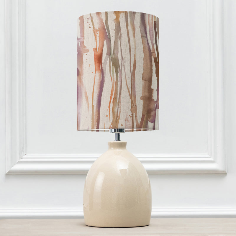 Abstract Cream Lighting - Falls Anna & Leura Complete Table Lamp Cream/Ironstone Additions