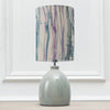 Abstract Blue Lighting - Leura  & Falls Anna  Complete Table Lamp Duck/Indigo Additions