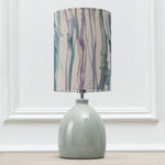 Abstract Blue Lighting - Falls Anna & Leura Complete Table Lamp Duck/Indigo Additions