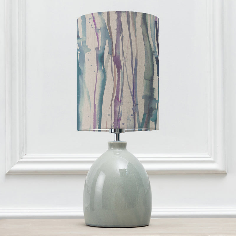 Abstract Blue Lighting - Falls Anna & Leura Complete Table Lamp Duck/Indigo Additions