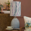 Abstract Blue Lighting - Falls Anna & Leura Complete Table Lamp Duck/Indigo Additions