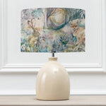 Animal Cream Lighting - Leura  & Fox And Hare Eva  Complete Table Lamp Cream/Linen Voyage Maison