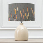 Floral Cream Lighting - Leura  & Orientalis Eva  Complete Table Lamp Cream/Amber Voyage Maison