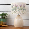 Floral Cream Lighting - Leura  & Thistle Glen Eva  Complete Table Lamp Cream/Linen Voyage Maison