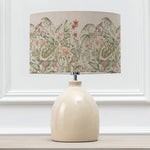  Lighting - Topical Utopia Eva & Leura Complete Table Lamp Cream/Multicolour Voyage Maison