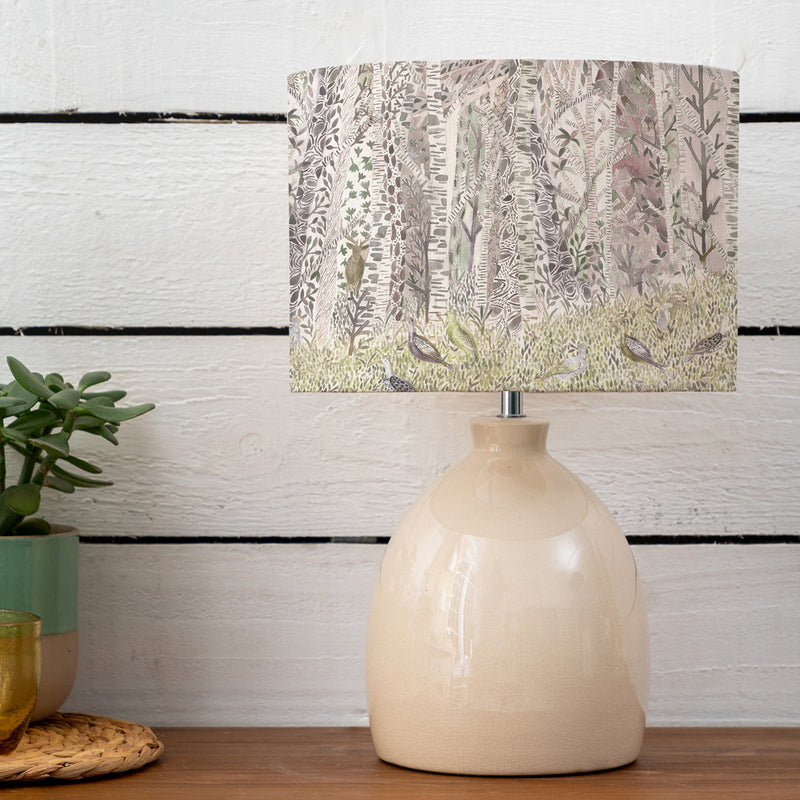 Animal Cream Lighting - Leura  & Whimsical Tale Eva  Complete Table Lamp Cream/Willow Voyage Maison