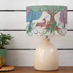 Animal Cream Lighting - Willow Woods Eva & Leura Complete Table Lamp Cream/Linen Voyage Maison