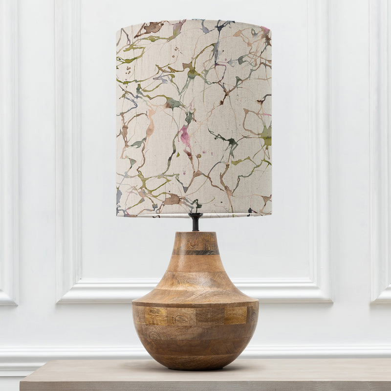 Abstract Brown Lighting - Carrara Anna & Leven Complete Table Lamp Mango/Meadow Additions