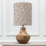 Floral Brown Lighting - Eden Anna & Leven Complete Table Lamp Mango/Sienna Additions