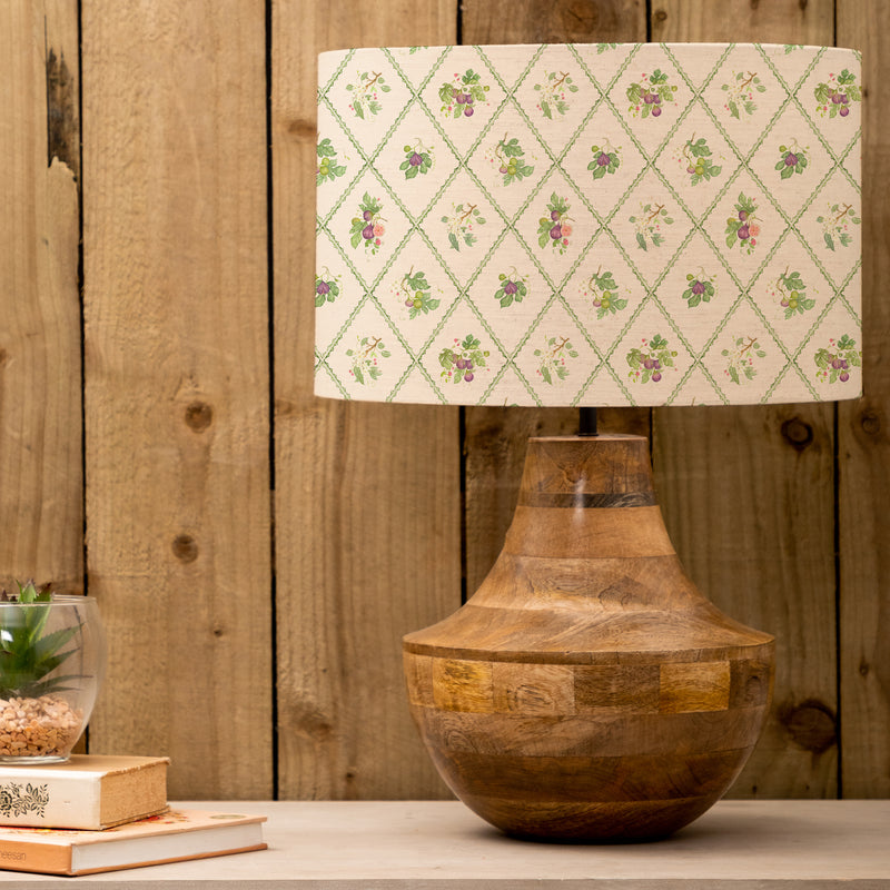  Lighting - Fig Trellis Eva & Leven Complete Table Lamp Mango/Multicolour Voyage Maison