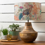 Animal Brown Lighting - Leven  & Lady Amherst Eva  Complete Table Lamp Mango/Linen Voyage Maison