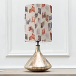 Abstract Gold Lighting - Luna  & Arwen Anna  Complete Table Lamp Glass/Rosewater Additions