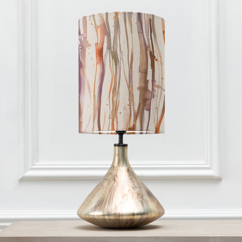 Abstract Gold Lighting - Falls Anna & Luna Complete Table Lamp Glass/Ironstone Additions