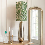 Abstract Gold Lighting - Minerva  & Rowan Mini Anna  Complete Table Lamp Glass/Meadow Additions