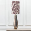 Floral Gold Lighting - Minerva  & Rowan Anna  Complete Table Lamp Glass/Dusk Additions