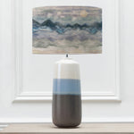 Abstract Blue Lighting - Nama  & Arizona Eva  Complete Table Lamp Sky/River Voyage Maison