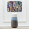 Abstract Blue Lighting - Nama  & Azima Eva  Complete Table Lamp Sky/Indigo Voyage Maison