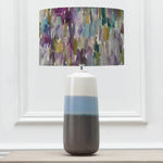 Abstract Blue Lighting - Azima Eva & Nama Complete Table Lamp Sky/Indigo Voyage Maison