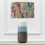 Abstract Blue Lighting - Nama  & Azima Eva  Complete Table Lamp Sky/Lotus Voyage Maison